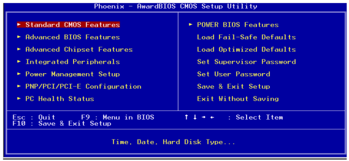 Прошивка BIOS материнской платы