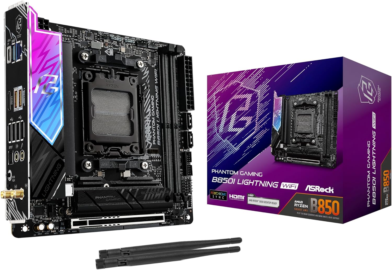 Asrock Amd B850i Lightning...
